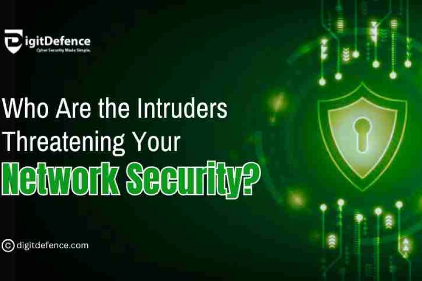 What are intruders in network security?