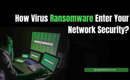How Virus Ransomware Enters Your Network Security
